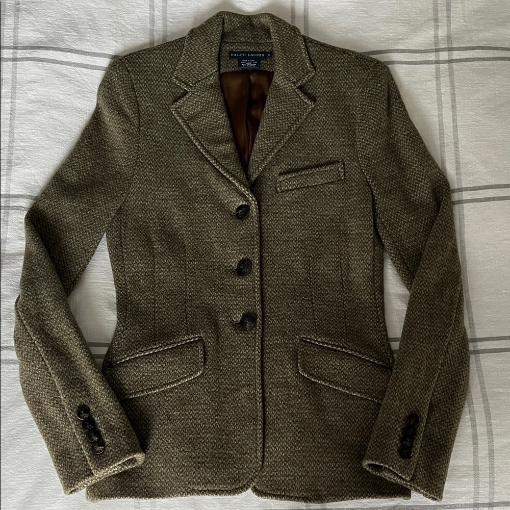 Ralph Lauren Blue Label Olive Blazer